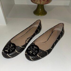 Tory Burch Ballet Flat - Reva Snake Embossed